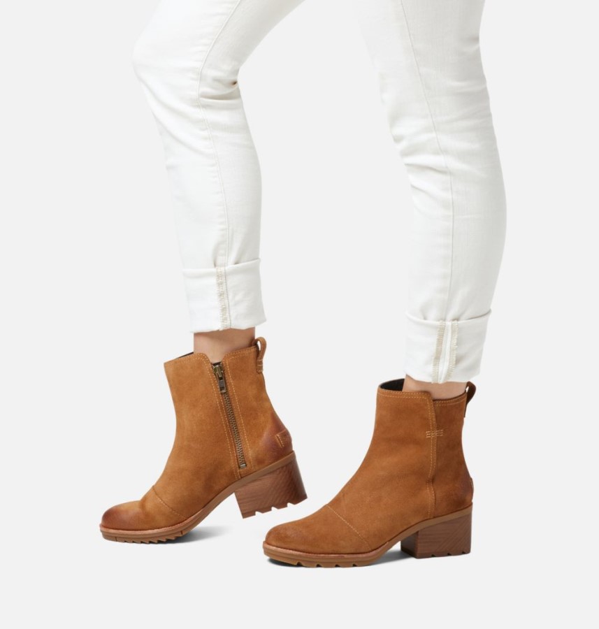 Camel Brown Women's Cate Bootie Sorel Australia