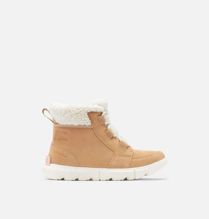 Canoe-Sea Salt Sorel Australia Women's Explorer Ii Carnival Cozy Shearling Boot