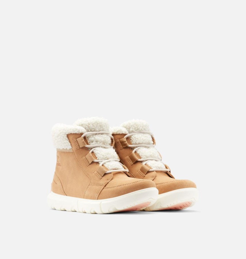 Canoe-Sea Salt Sorel Australia Women's Explorer Ii Carnival Cozy Shearling Boot