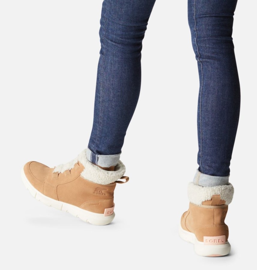 Canoe-Sea Salt Sorel Australia Women's Explorer Ii Carnival Cozy Shearling Boot