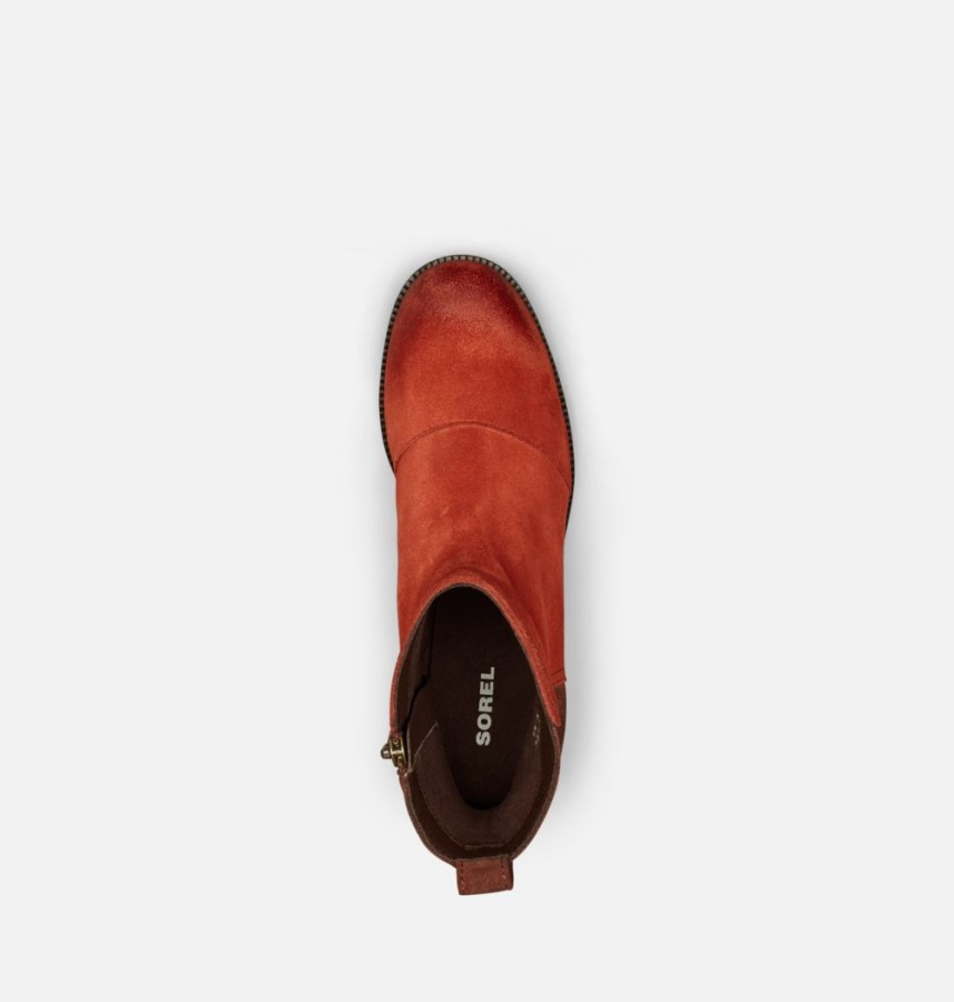Carnelian Red Sorel Australia Women's Cate Bootie