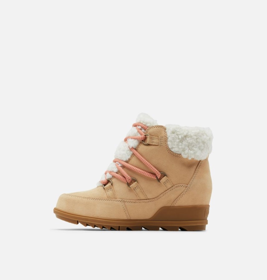 Ceramic-Paradox Pink Sorel Australia Women's Evie Cozy Lace Bootie