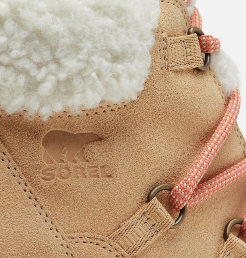 Ceramic-Paradox Pink Sorel Australia Women's Evie Cozy Lace Bootie