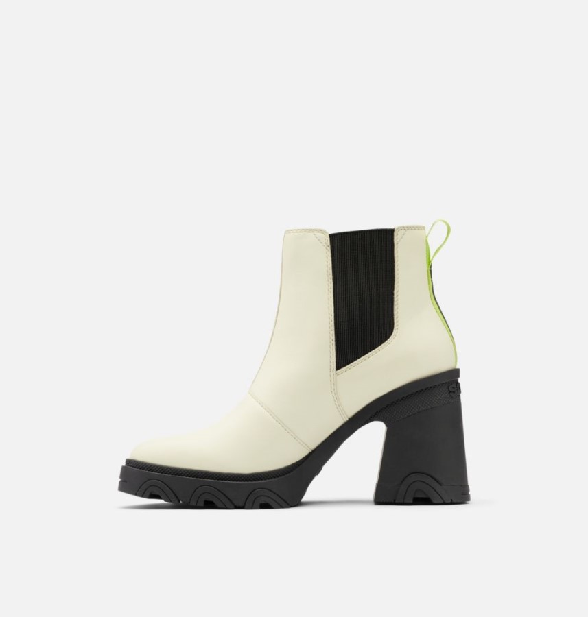 Chalk-Black Women's Brex Heel Chelsea Bootie Sorel Australia