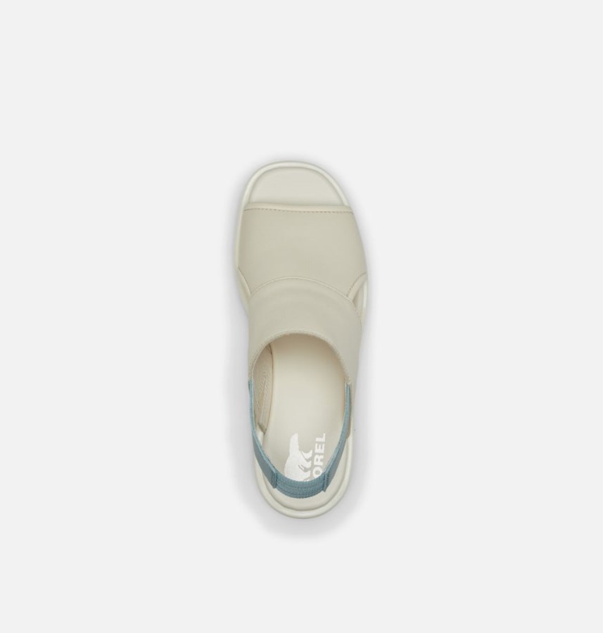 Chalk-Crushed Blue Women's Joanie Iii Slingback Wedge Sandal Sorel Australia