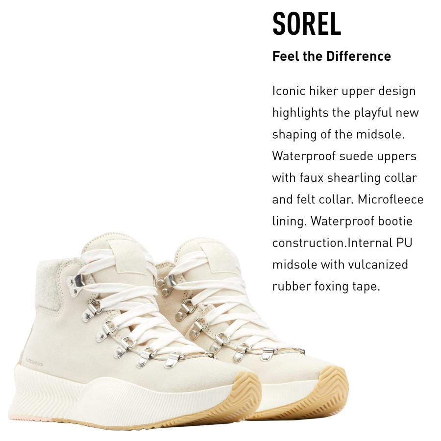Chalk Sea Salt Women's Out 'N About Iii Conquest Waterproof Boot Sorel Australia