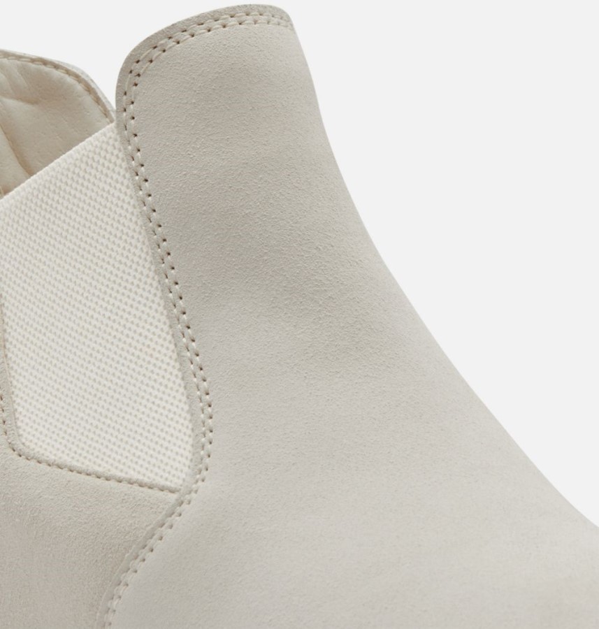 Chalk-White Women's Out N About Slip-On Wedge Bootie Sorel Australia