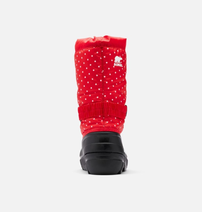 Cherrybomb-Black Sorel Australia Children's Flurry Print Boot
