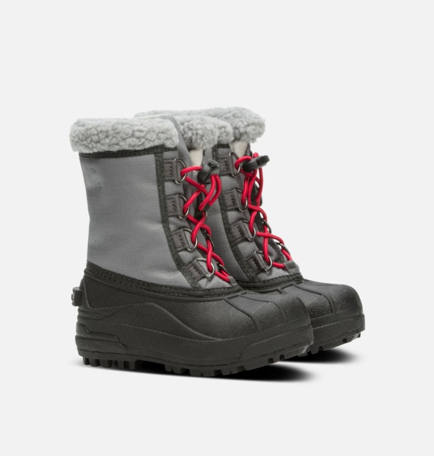 Children's Cumberland Boot City Grey-Coal Sorel Australia