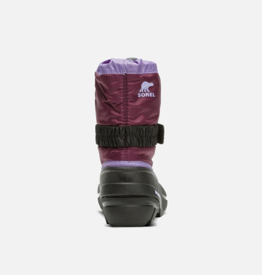 Children's Flurry Boot Purple Dahlia-Paisley Purple Sorel Australia
