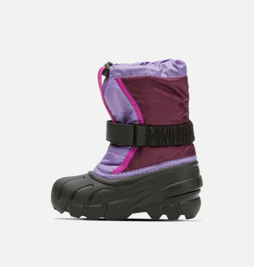 Children's Flurry Boot Purple Dahlia-Paisley Purple Sorel Australia