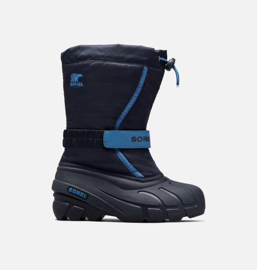 Children's Flurry Boot Sorel Australia Collegiate Navy-Atmosphere