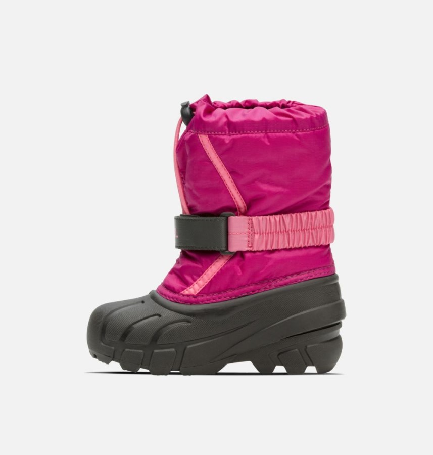 Children's Flurry Boot Sorel Australia Deep Blush-Tropic Pink