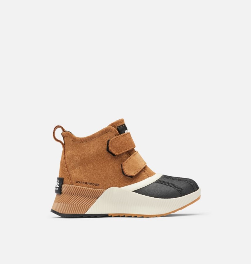 Children's Out N About Classic Boot Sorel Australia Camel Brown-Sea Salt