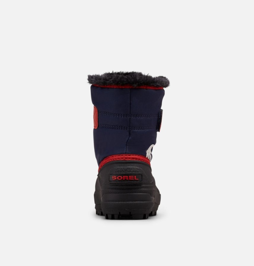 Children's Snow Commander Boot Nocturnal-Sail Red Sorel Australia