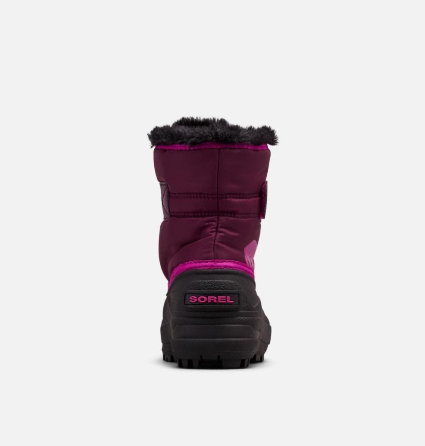 Children's Snow Commander Boot Sorel Australia Purple Dahlia-Groovy Pink