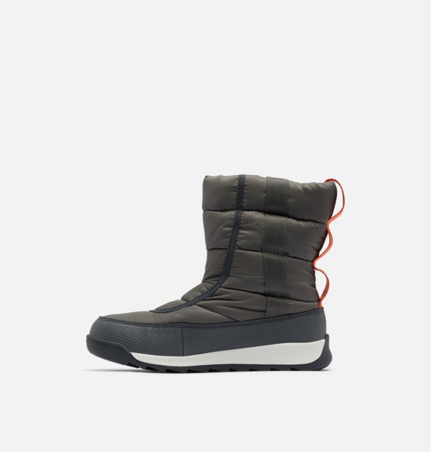 Children's Whitney Ii Puffy Mid Boot Quarry-Sea Salt Sorel Australia