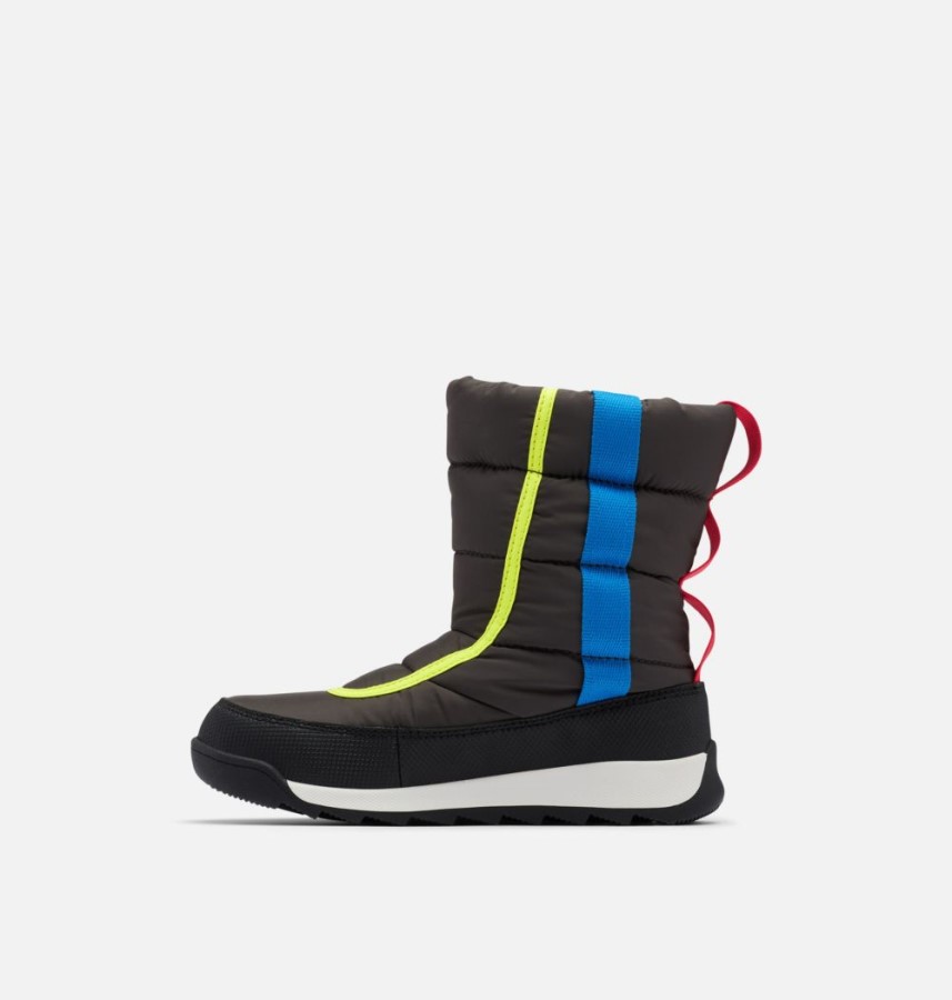 Children's Whitney Ii Puffy Mid Boot Sorel Australia Jet-Black