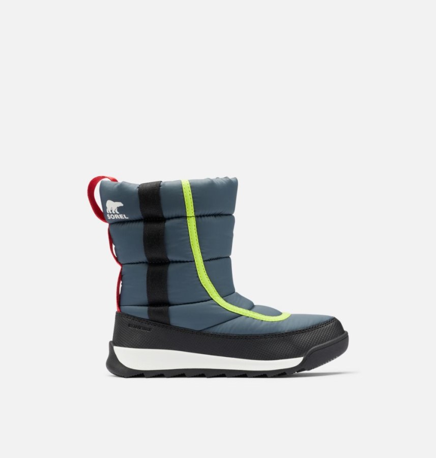 Children's Whitney Ii Puffy Mid Boot Sorel Australia Uniform Blue-Cherrybomb
