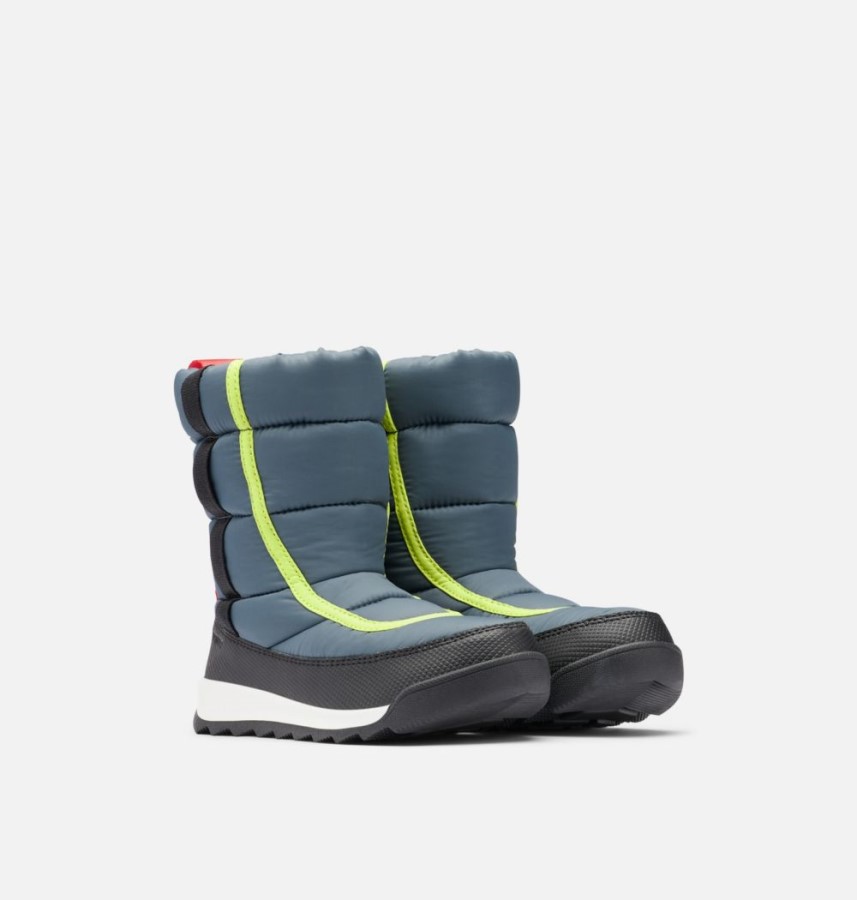 Children's Whitney Ii Puffy Mid Boot Sorel Australia Uniform Blue-Cherrybomb