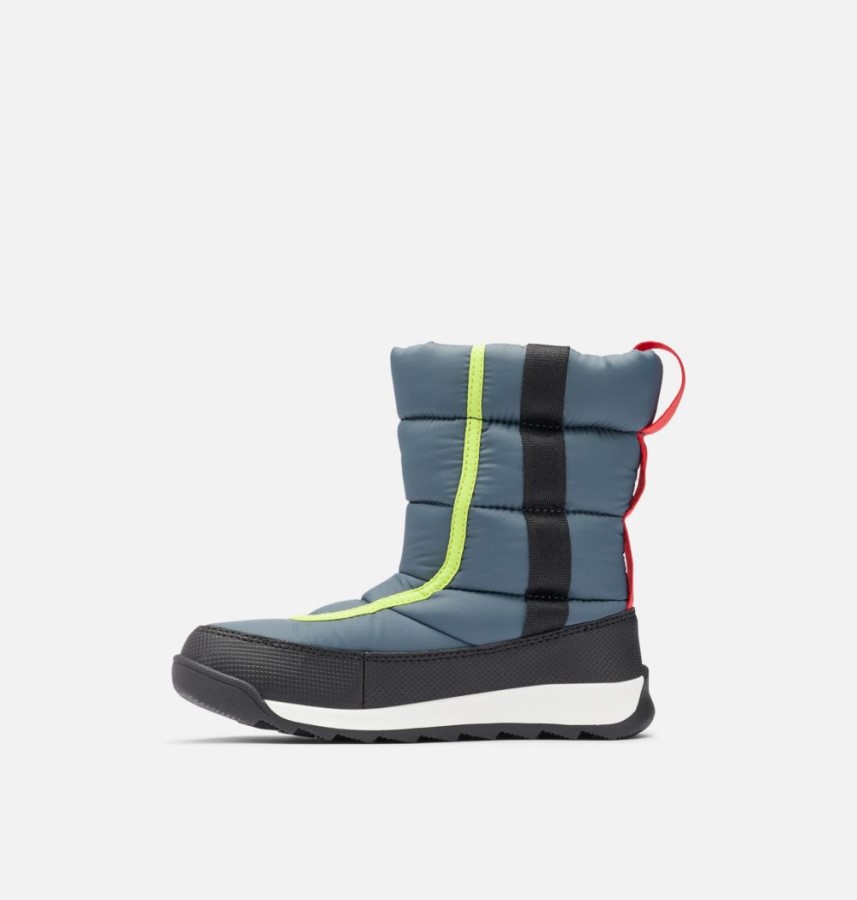 Children's Whitney Ii Puffy Mid Boot Sorel Australia Uniform Blue-Cherrybomb
