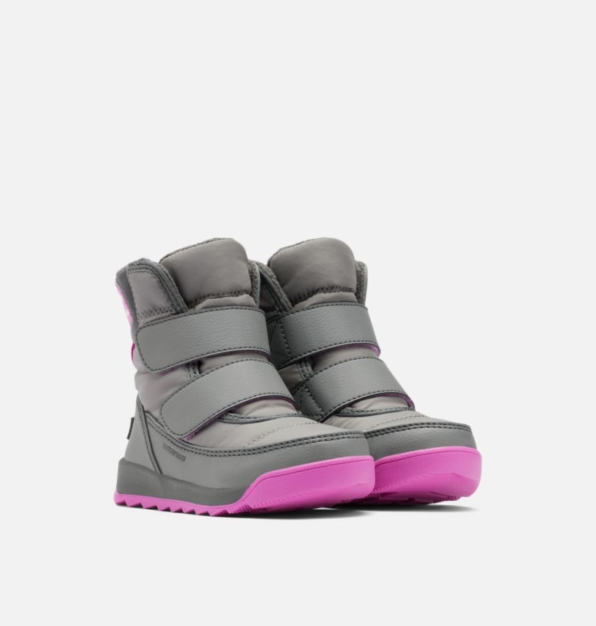 Children's Whitney Ii Strap Boot Quarry-Grill Sorel Australia