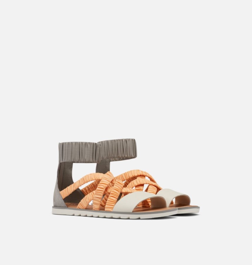 Chrome Grey-Faded Spark Women's Ella Ii Ankle Strap Sandal Sorel Australia