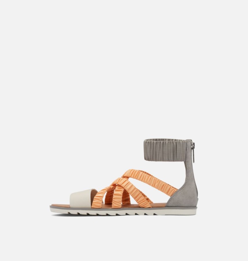 Chrome Grey-Faded Spark Women's Ella Ii Ankle Strap Sandal Sorel Australia