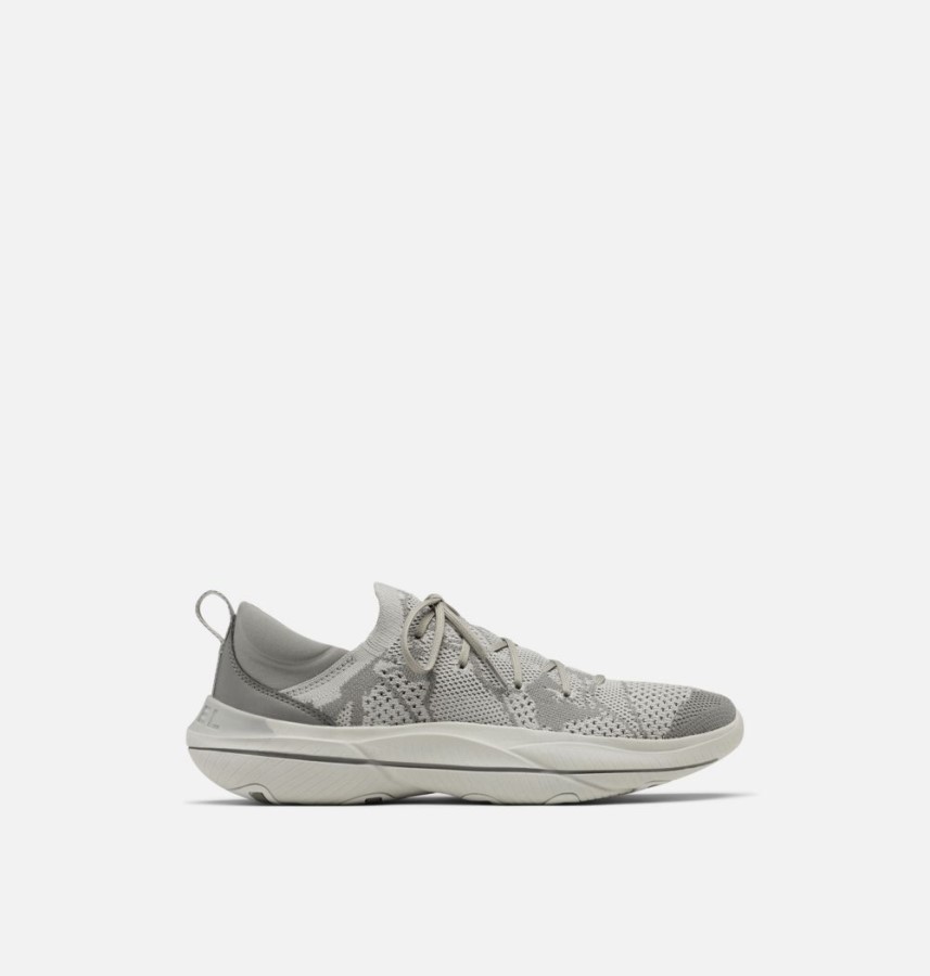 Chrome Grey-Quarry Men's Explorer Blitz Stride Lace Sneaker Sorel Australia