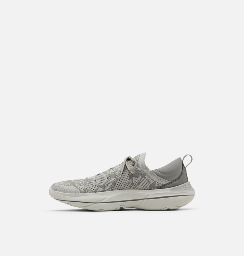 Chrome Grey-Quarry Men's Explorer Blitz Stride Lace Sneaker Sorel Australia