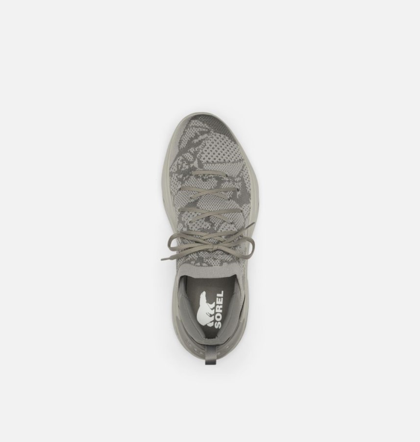 Chrome Grey-Quarry Men's Explorer Blitz Stride Lace Sneaker Sorel Australia