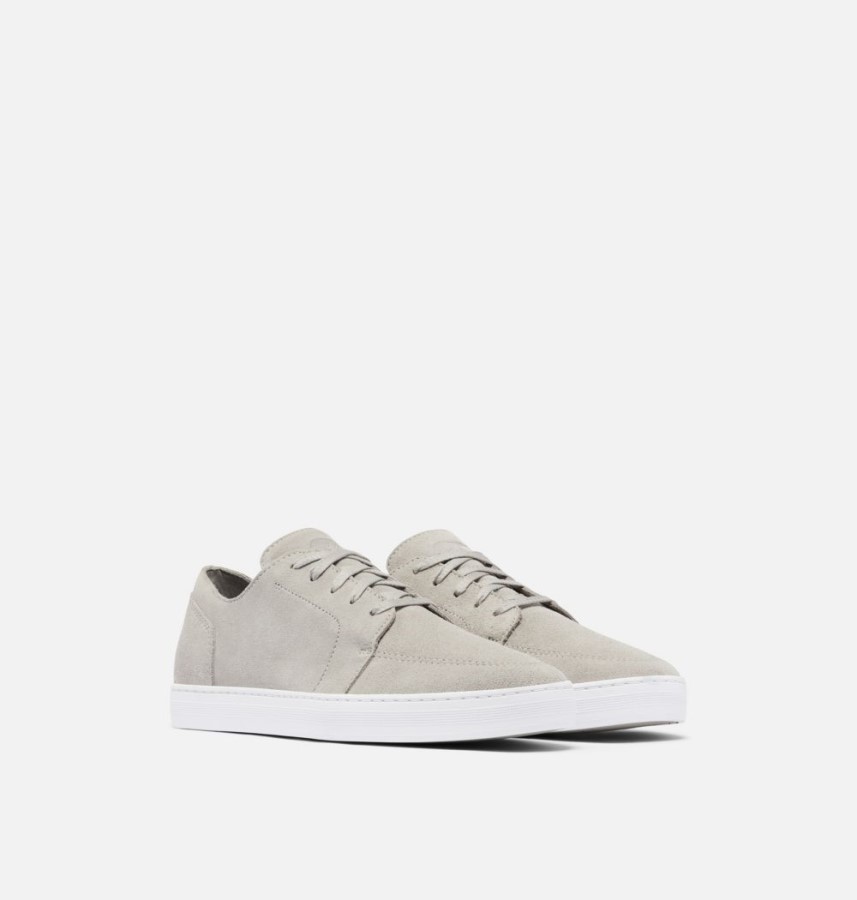 Chrome Grey-White Sorel Australia Men's C-Street Lace Sneaker