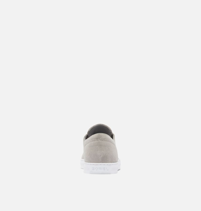 Chrome Grey-White Sorel Australia Men's C-Street Lace Sneaker