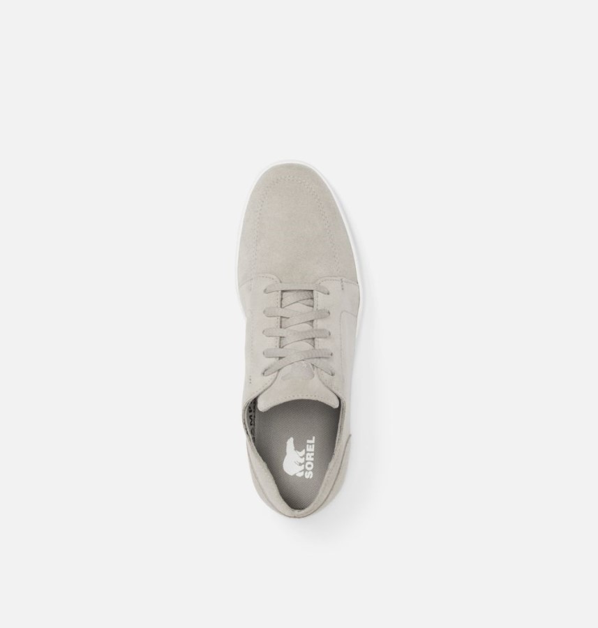 Chrome Grey-White Sorel Australia Men's C-Street Lace Sneaker