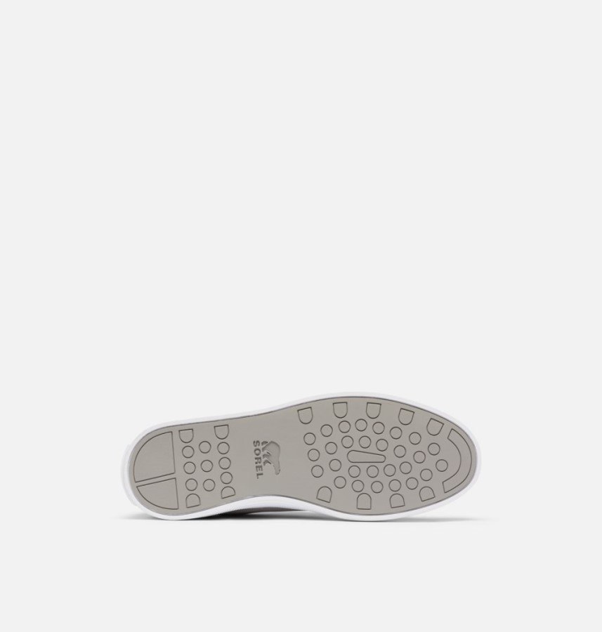 Chrome Grey-White Sorel Australia Men's C-Street Lace Sneaker