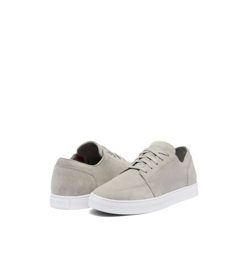 Chrome Grey-White Sorel Australia Men's C-Street Lace Sneaker
