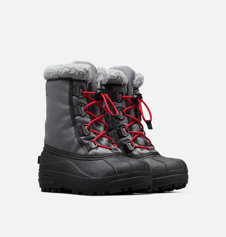 City Grey-Coal Sorel Australia Youth Cumberland Boot