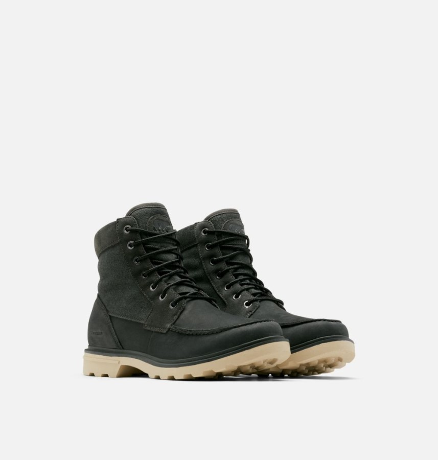 Coal-Oatmeal Sorel Australia Men's Carson Moc Boot