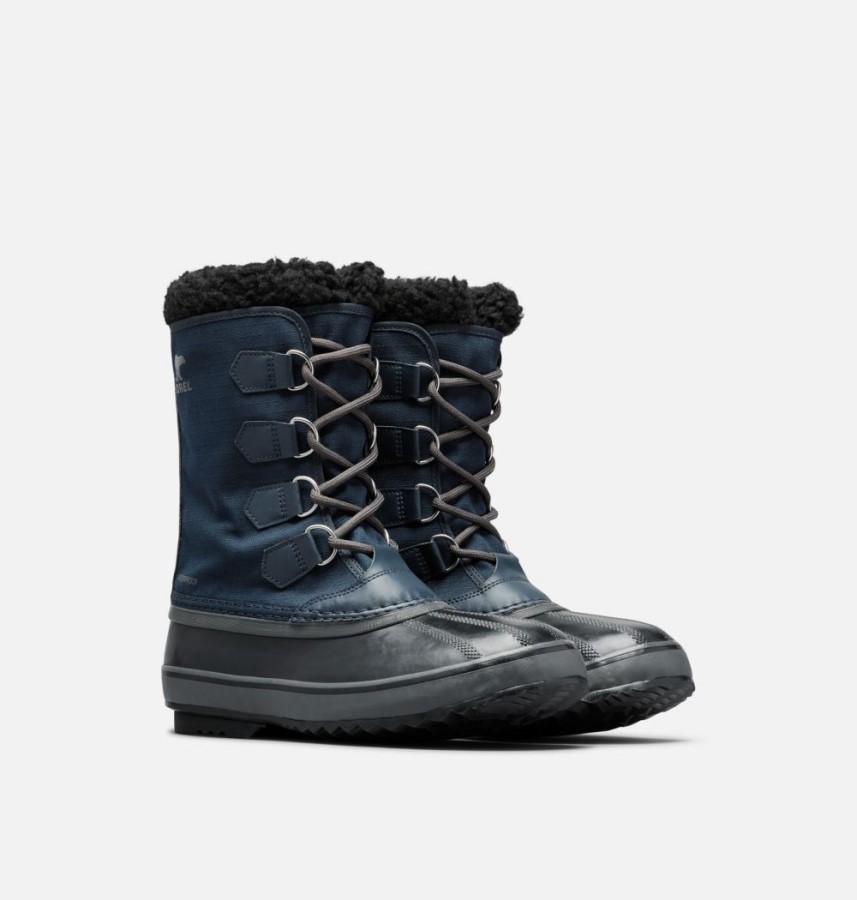 Collegiate Navy-Black Men's 1964 Pac Nylon Boot Sorel Australia