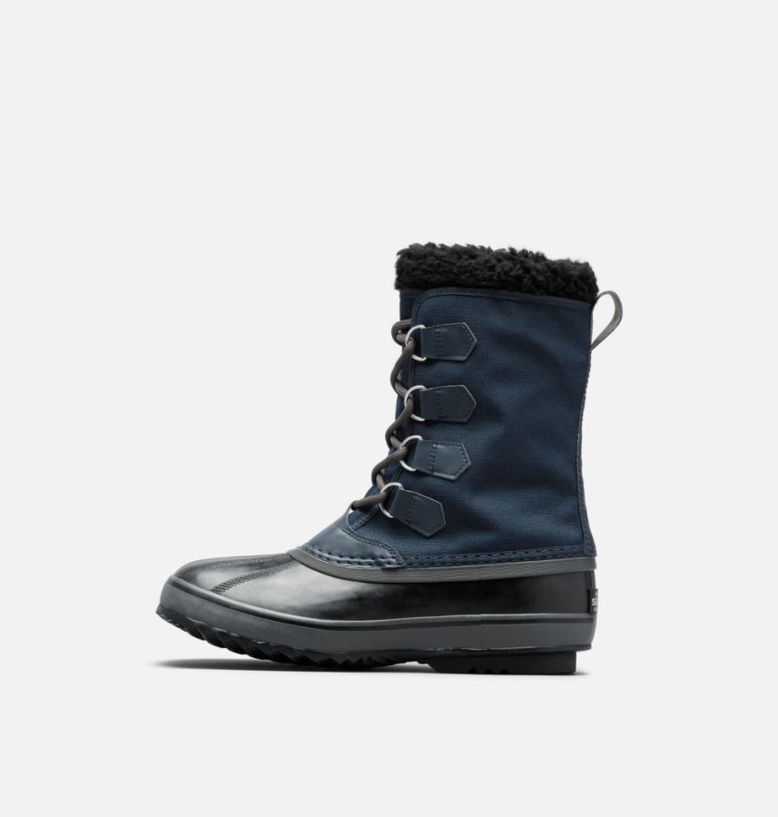 Collegiate Navy-Black Sorel Australia Men's 1964 Pac Nylon Boot