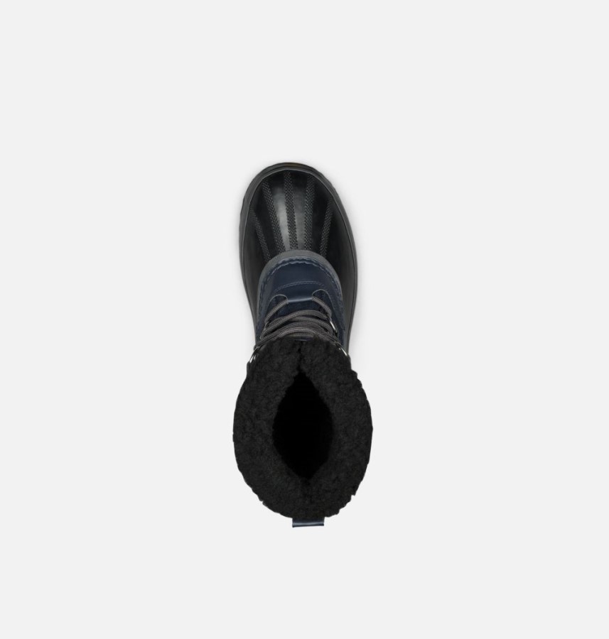 Collegiate Navy-Black Sorel Australia Men's 1964 Pac Nylon Boot
