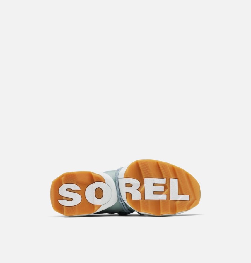 Crushed Blue-White Women's Kinetic Impact Lace Sneaker Sorel Australia