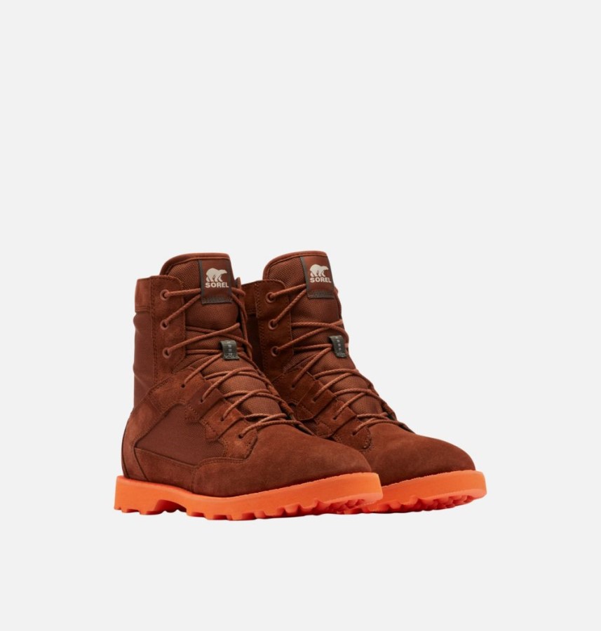 Dark Amber-Spark Orange Men's Caribou Otm Boot Sorel Australia