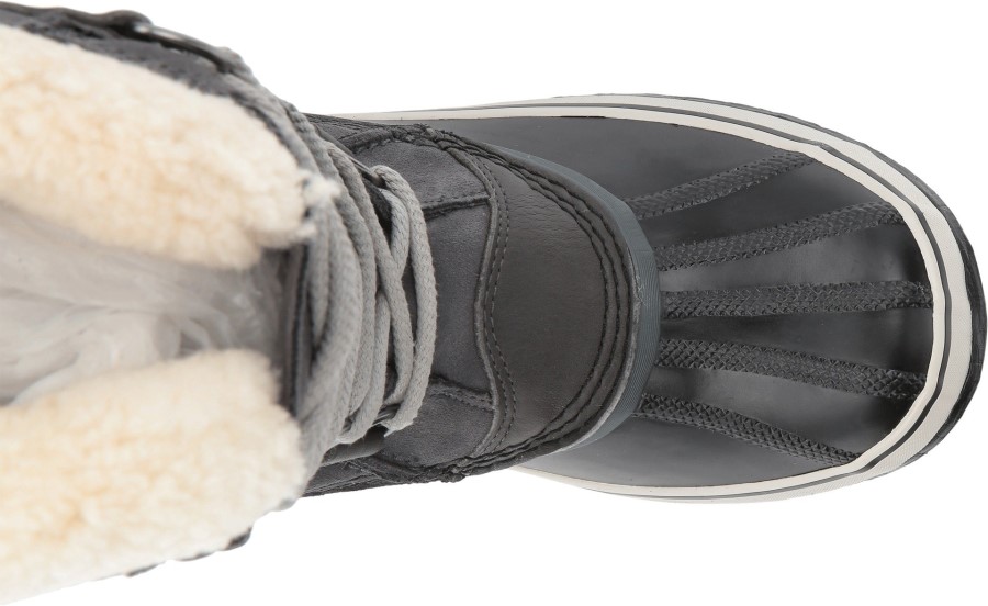 Dark Grey Black Sorel Australia Womens Joan Of Arctic Shearling