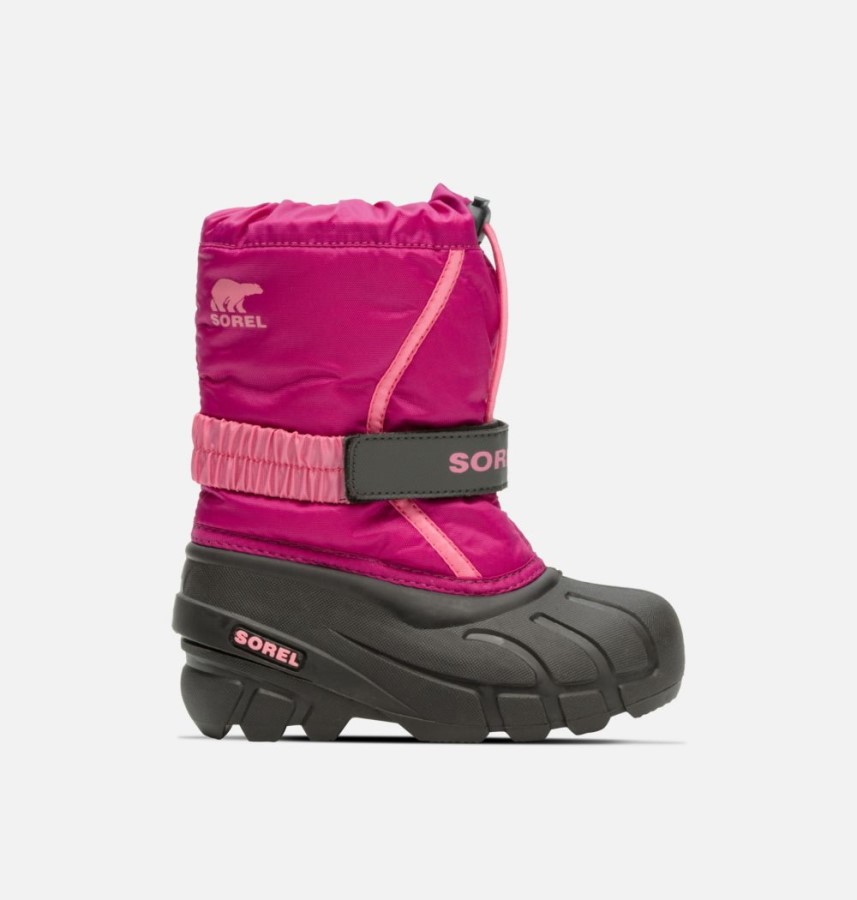 Deep Blush-Tropic Pink Children's Flurry Boot Sorel Australia