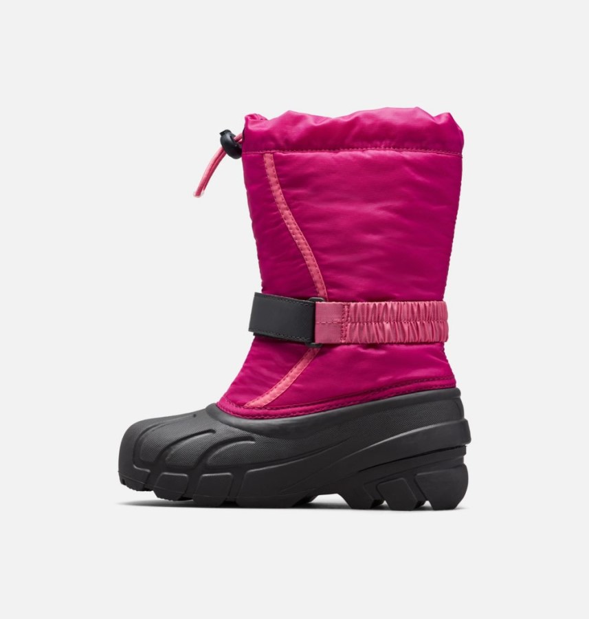 Deep Blush-Tropic Pink Youth Flurry Boot Sorel Australia