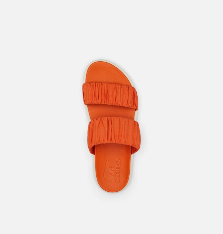 Desert Sun-Chalk Sorel Australia Women's Roaming Two Strap Slide Sandal