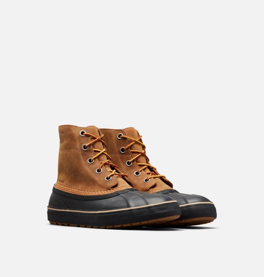 Elk-Black Men's Cheyanne Metro Lace Boot Sorel Australia