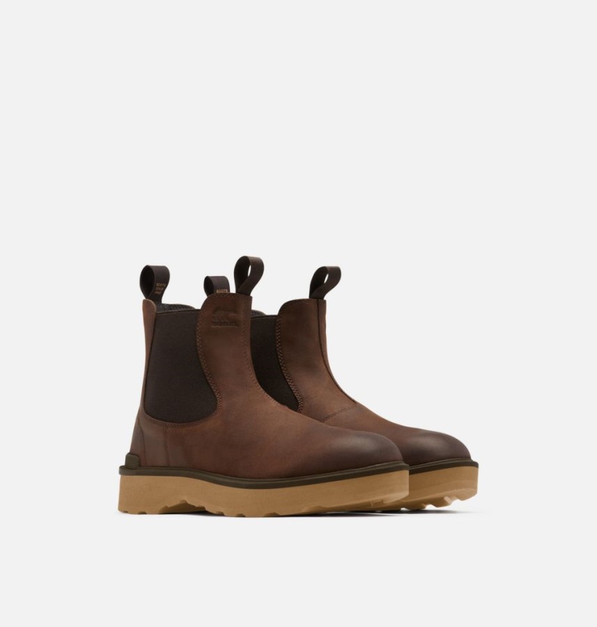 Fallen-Velvet Tan Men's Hi-Line Chelsea Boot Sorel Australia