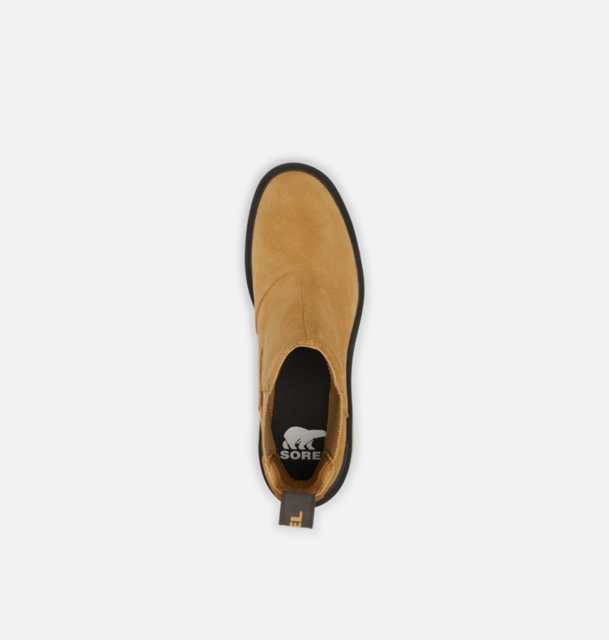 Geo Yellow-Jet Sorel Australia Women's Hi-Line Heel Chelsea Boot